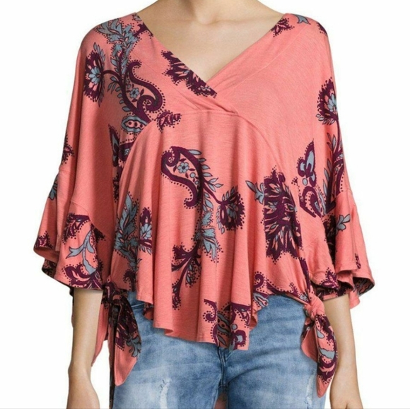 Free People Maui Wowie Top Passion Flower Pink {Small} - Picture 2 of 16